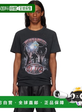 付款1h内可退 香港直邮Dsquared2 二次方 男士 黑色 Supervintage