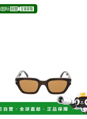 1h可退 香港直邮FENDI 25FW 矩形太阳镜 Women