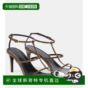 羅馬風(fēng)漆皮涼鞋 003622 女士 green綠色 舒適 香港直郵KHAITE