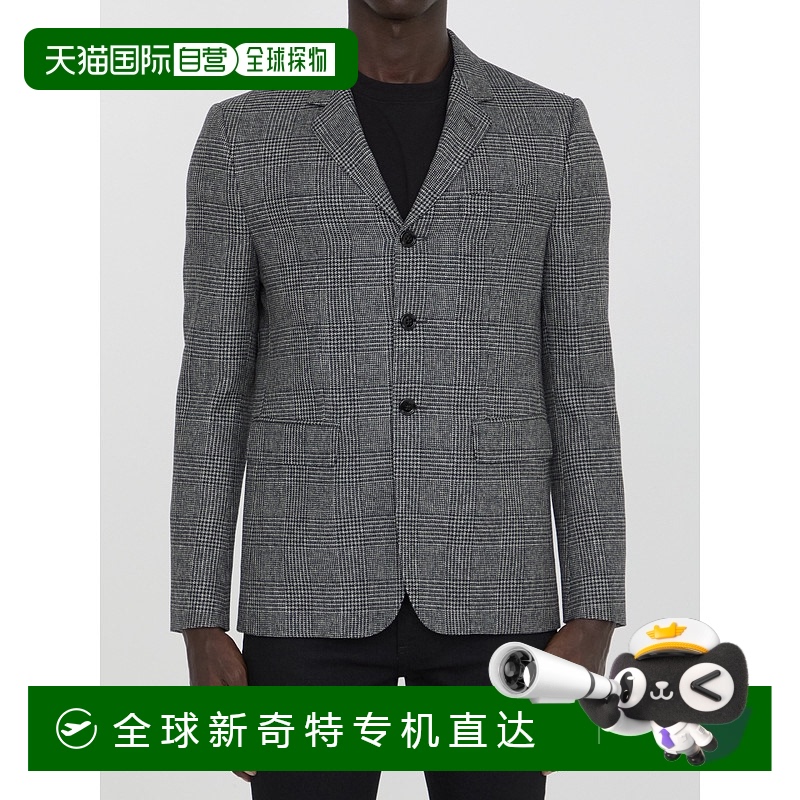 欧洲直邮CELINE 男士夹克2V049467V38CE翻领羊毛