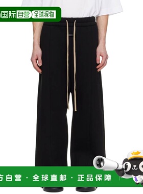 1h可退 香港直邮essentials fear of god 男士 黑色 Wide Leg 运