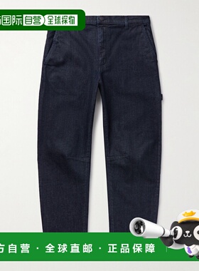 1h可退 香港直邮NILI LOTAN 男士 木匠直筒短款牛仔裤 22030W45WR