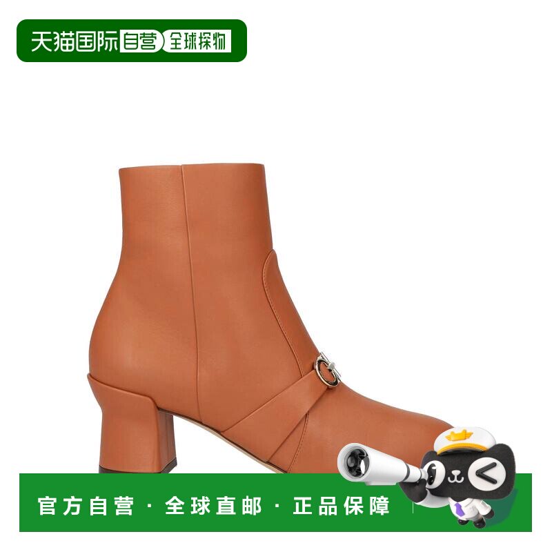香港直邮Salvatore Ferragamo 菲拉格慕 女士 脚踝靴单鞋女靴