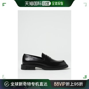 Fendi 皮质带Logo乐福鞋 芬迪 香港直邮Fendi Frame 男士