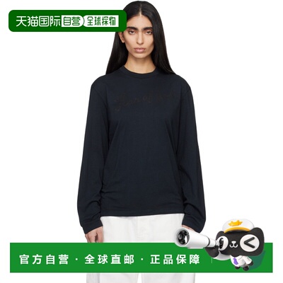 香港直邮essentials fear of god 女士 黑色 长袖 T恤 FG9W109994