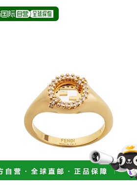 香港直邮Fendi 戒指 8AL084ATEP水晶印章