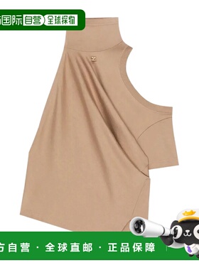 香港直邮Courreges 不对称设计T恤 425JTS231JS0233