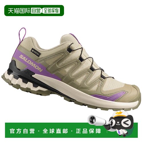 1h可退 欧洲直邮SALOMON 女士运动鞋 491458BEIGE CO 浅棕色 SCAR