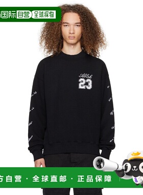 香港直邮Off-White 男士 沙色棉质卫衣 OMBA054S24FLE009圆领套头