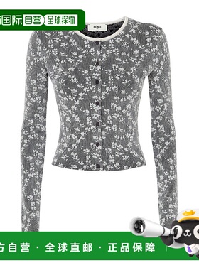 香港直邮Fendi 提花开衫 FZE517ATPW针织衫