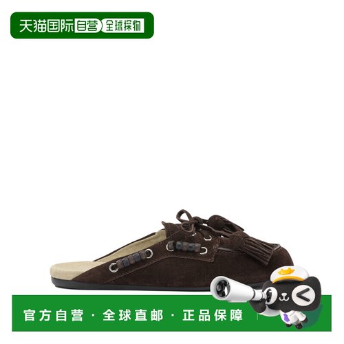1h可退 香港直邮MIU MIU 女士芭蕾乐福鞋 5R517E054F0003F005 AW2