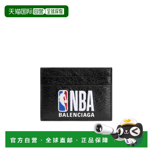 1h可退 香港直邮Balenciaga Balenciaga X Nba 现金卡包 8660472A
