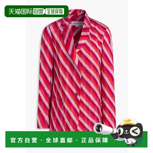 香港直邮Dries Van Noten 德赖斯 范诺顿 女士 刺绣真丝西装外套