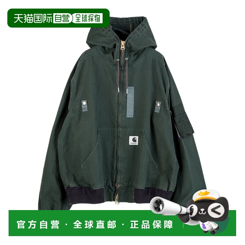 香港直邮Sacai Sacai x Carhartt WIP长袖连帽夹克 2503859M