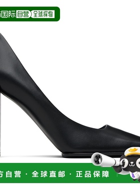 1h可退 香港直邮Alaia 女士 黑色 Shiny Calf 90 高跟鞋 AA3E1006