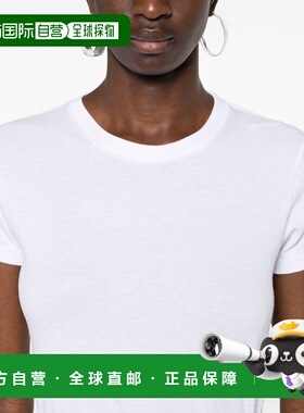 香港直邮AURALEE 女士 and Polos T恤白色上衣 A00T04STWHITE