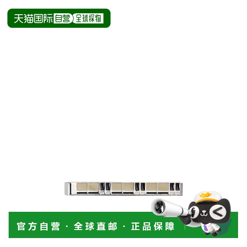 香港直邮Burberry 格纹珐琅领带夹 78I-XHE025