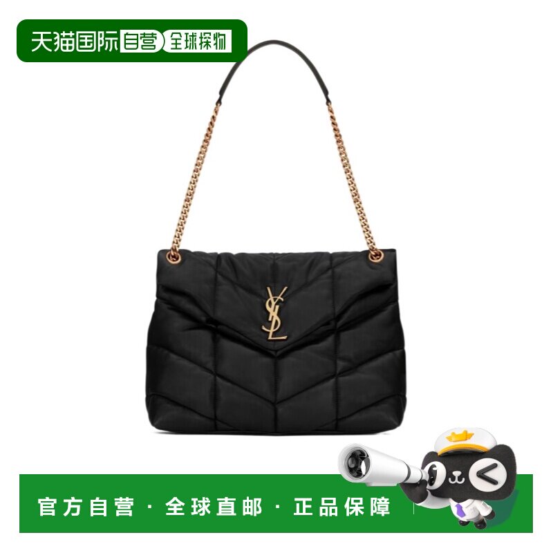 1h可退 香港直邮女士 绗缝PUFFER中号链条包 crov斜挎包单肩包