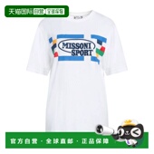 香港直邮MISSONI white白色 米索尼 1h可退 女士 T恤 舒适时尚