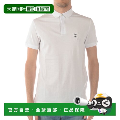 1h可退 香港直邮EMPORIO ARMANI 男士T恤 3G1F711J30ZWHITE SS202