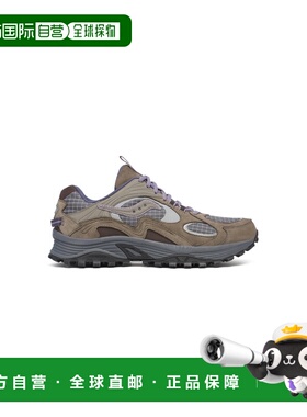 自营欧洲直邮Saucony Grid Aura X男士深灰色休闲运动鞋索康尼