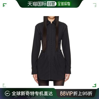 香港直邮Dion Lee 女士 Tuxedo褶裥连衣裙 A9009PS2