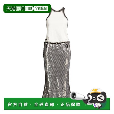 付款1h内可退 香港直邮The Attico 女士 长款连衣裙 white白色 舒