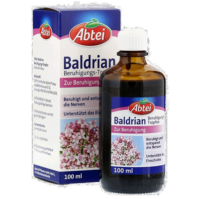 欧洲直邮德国Abtei缬草根滴剂镇静舒缓神经助眠安睡睡眠100ml