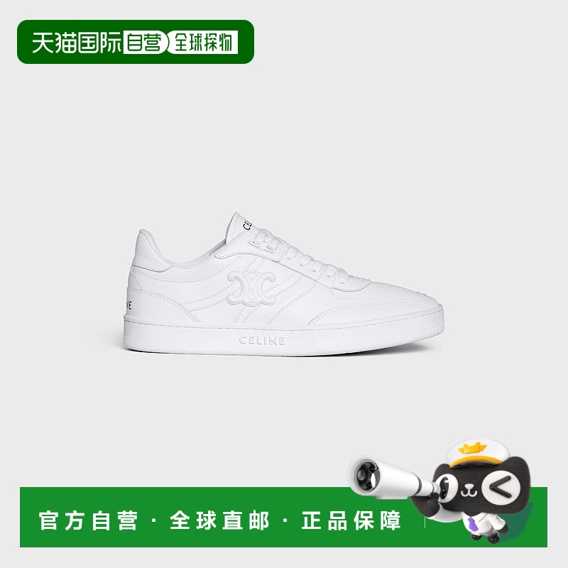 欧洲直邮Celine (2025新品) CT-11 CELINE TRAINER 低帮小牛皮运