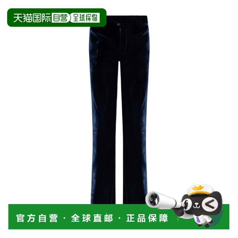 1小时内可退 香港直邮Dsquared2 二次方 男士 丝绒休闲裤 S71KB06