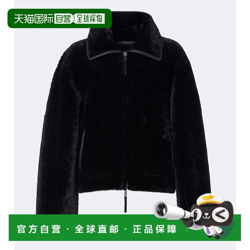 1h可退香港直邮JOSEPH 约瑟夫 女士 Kyro 可反穿毛羊皮皮革夹克外