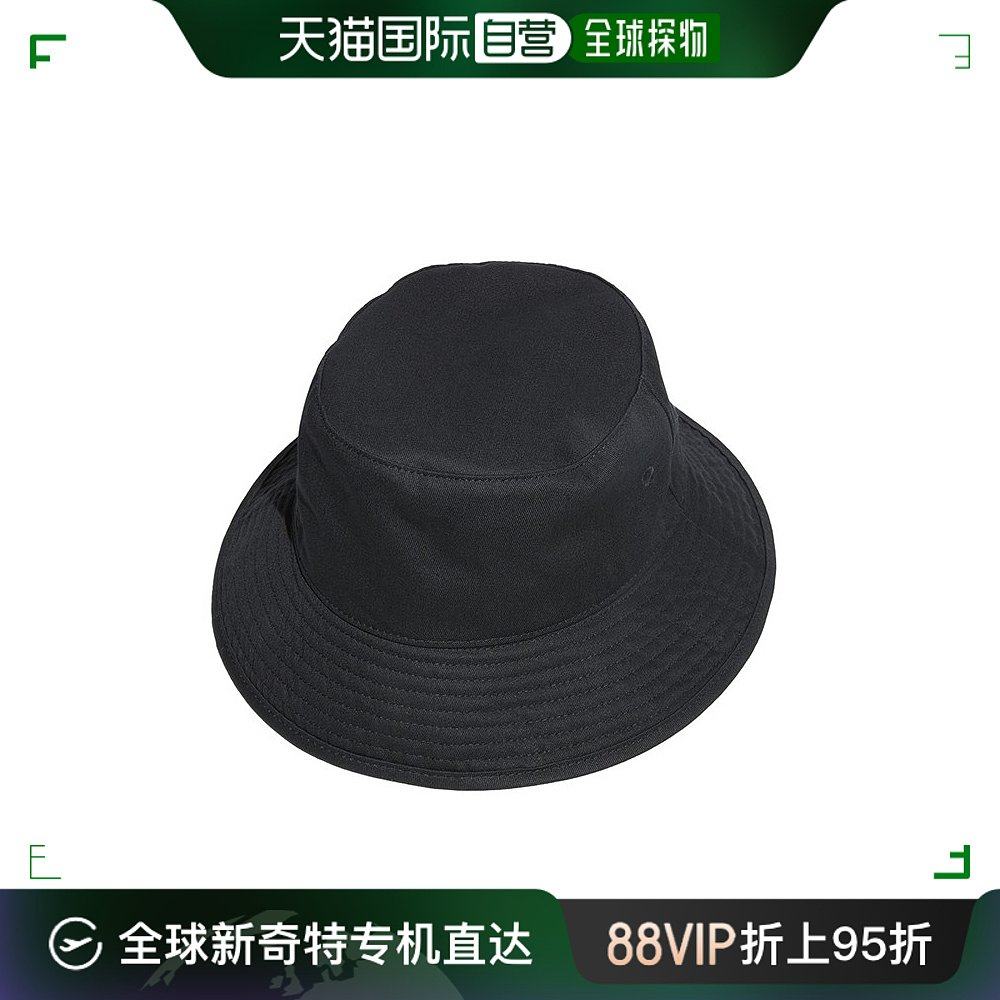 acne studios艾克妮男士女士渔夫帽黑色斜纹棉透气简约