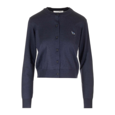 香港直邮Maison Kitsune 羊毛圆领针织衫 MW00507KT1036P492