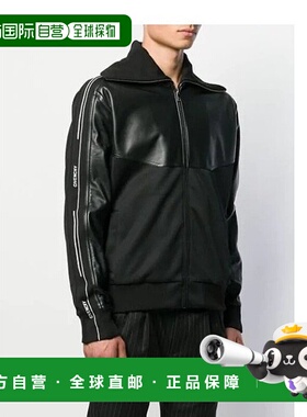 香港直发Givenchy纪梵希男士黑色拉链夹克简约舒适BMJ03F30AE休闲