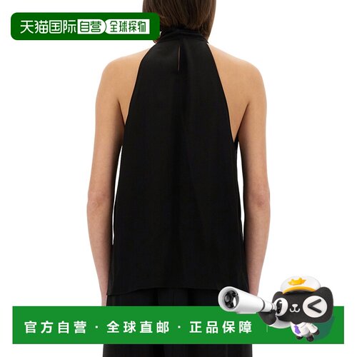 香港直邮TOM FORD 女士T恤 CA3291FAX1484LB999 SS2025 黑色
