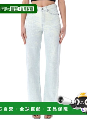 香港直邮Diesel 迪赛 女士 1971 D-Sent 常规缎面牛仔裤 A2376109