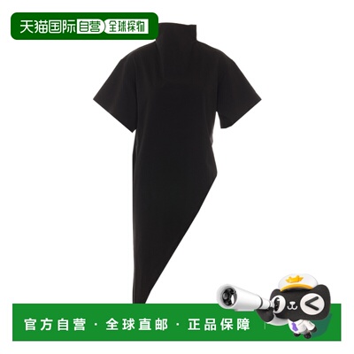 香港直邮ALAIA 女士连衣裙 AA9I0033J103D999 AW2026 黑色 不对称