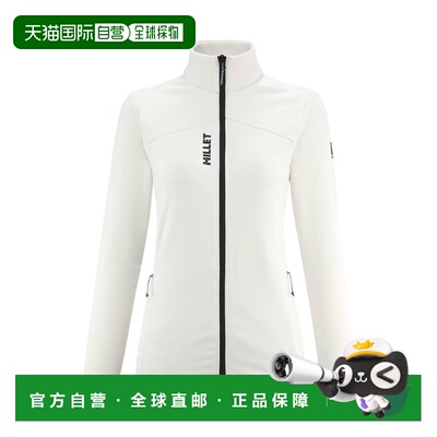 自营欧洲直邮MILLET觅乐 SENECA女士白色抓绒衣