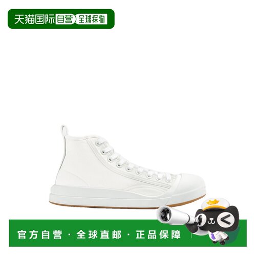 香港直邮Bottega Veneta 葆蝶家 女士 VULCAN 帆布高帮运动鞋 755