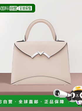 自营欧洲直邮Moynat手提单肩包黑色小牛皮百搭小众便携出行日常通