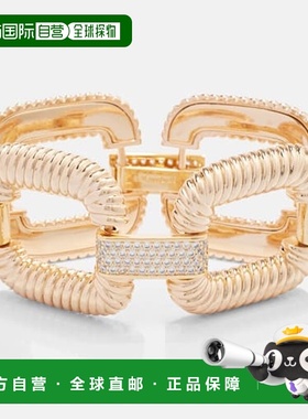 1h可退 香港直邮Self-Portrait 女士 Knocker 水晶装饰手链