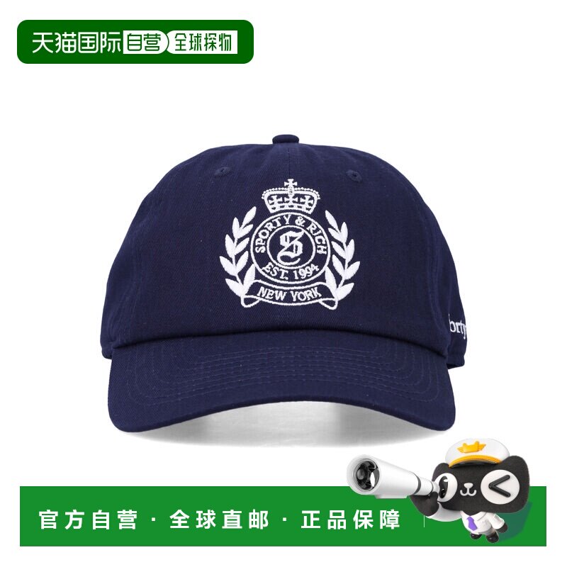 香港直邮SPORTY & RICH 女士 Rich NY Crest 运动棒球帽 AC040710