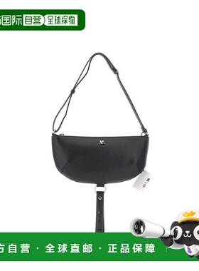 1h可退 香港直邮Courreges 女士 Bags 黑色手提包 325GSA190CR006