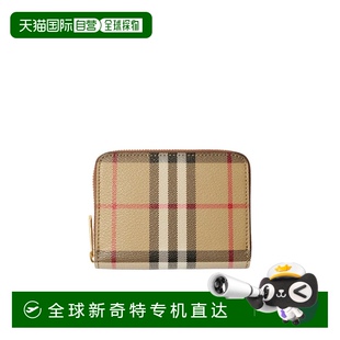 格纹拉链钱包 香港直邮Burberry 80944391博柏利