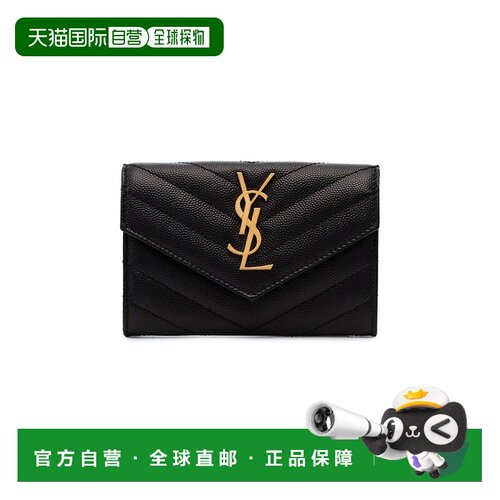1h可退 香港直邮Saint Laurent 圣罗兰 女士 信封钱包 414404BOW0