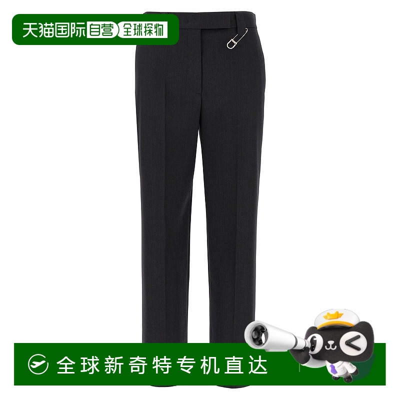 1h可退 香港直邮Prada 普拉达 女士 煤炭黑裤子 P267JSOOO170P