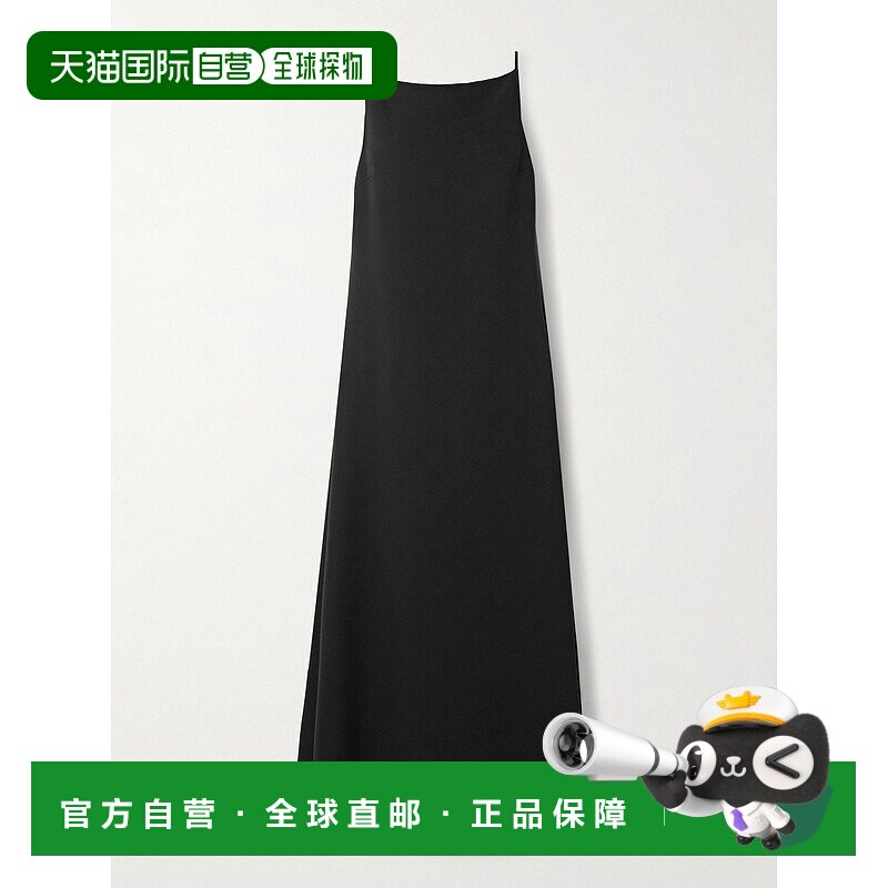 香港直邮The Row 女士 Seraphina 真丝绉纱中长连衣裙 10235W348
