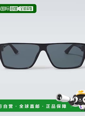 1h可退 香港直邮Saint Laurent 圣罗兰 男士 SL 757 矩形太阳眼镜