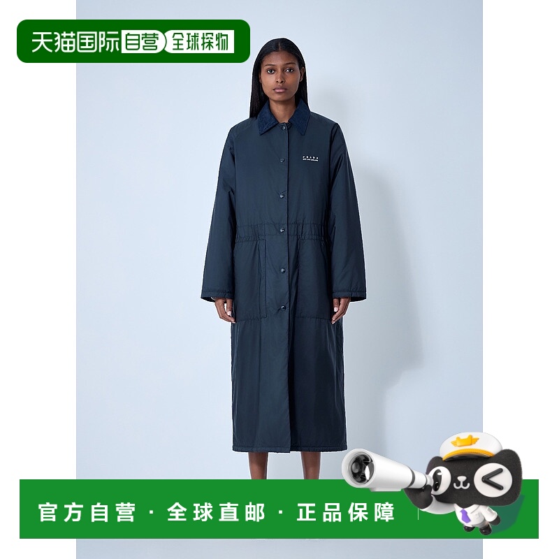 1h可退 香港直邮Prada 普拉达 女士 徽标印花长外套 29X2871WQ9