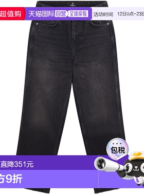 1h可退 香港直邮Represent 男士 裤子 MLM10033303 black黑色 舒